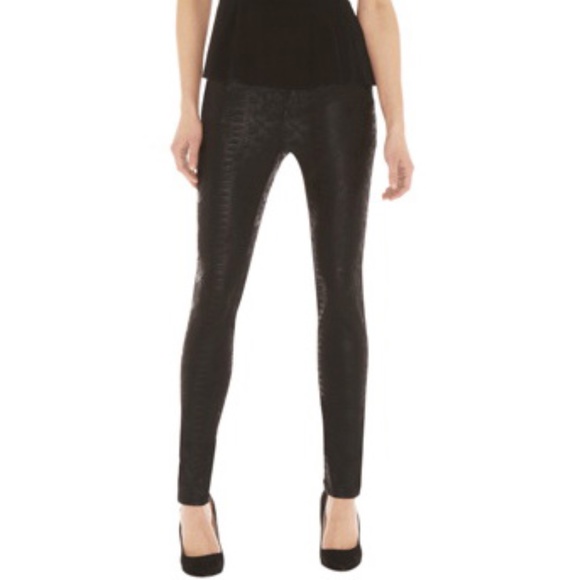Karen Millen Denim - Karen Millen Snakeprint jeans